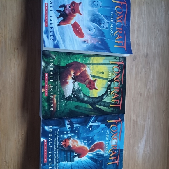Foxcraft Complete Series Inbali Iserles Book Set 1 2 3 Lot The Taken Elders Mage - Picture 8 of 9